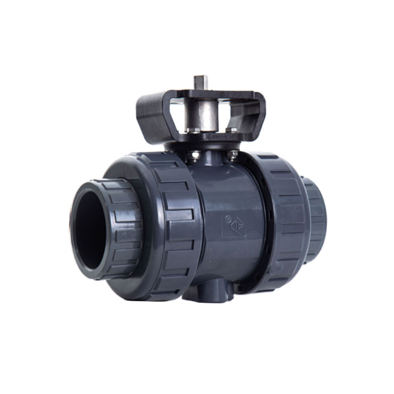 True Union Ball Valve Untuk Automasi UPVC